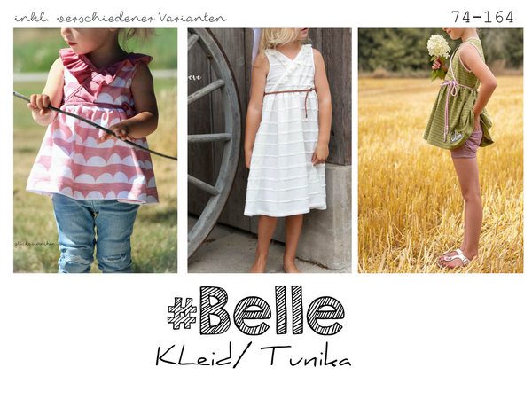 Kleid 'Belle' 74 - 164  inkl. A4/ A0/ Beamerdatei