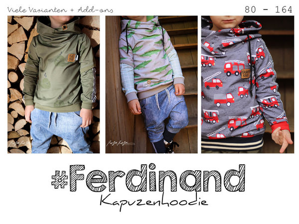 Hoodie 'Ferdinand' 80 - 164 inkl. A4/ A0/ Beamerdatei