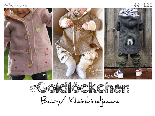 Jacke 'Goldlöckchen' 44 - 104  A4/ A0/ Beamerdatei