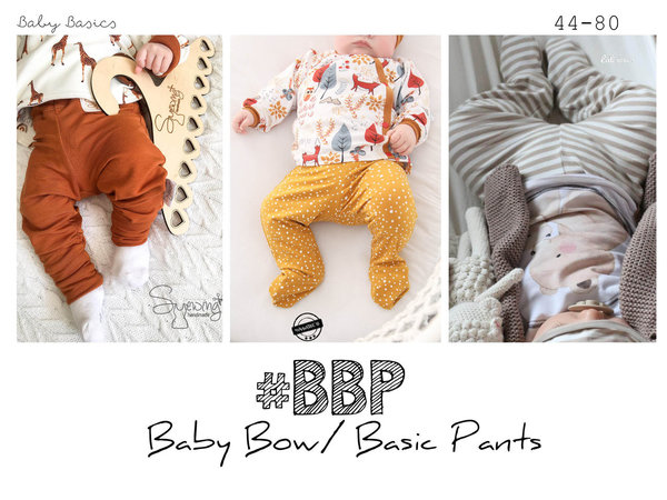 Babyhose #BBP 44 - 80  inkl. A4/ A1/ Beamerdatei